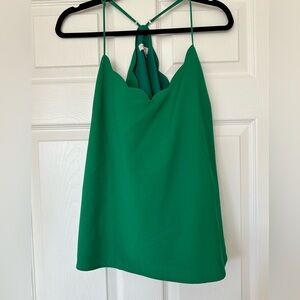 J. Crew Vibrant Green Camisole Top